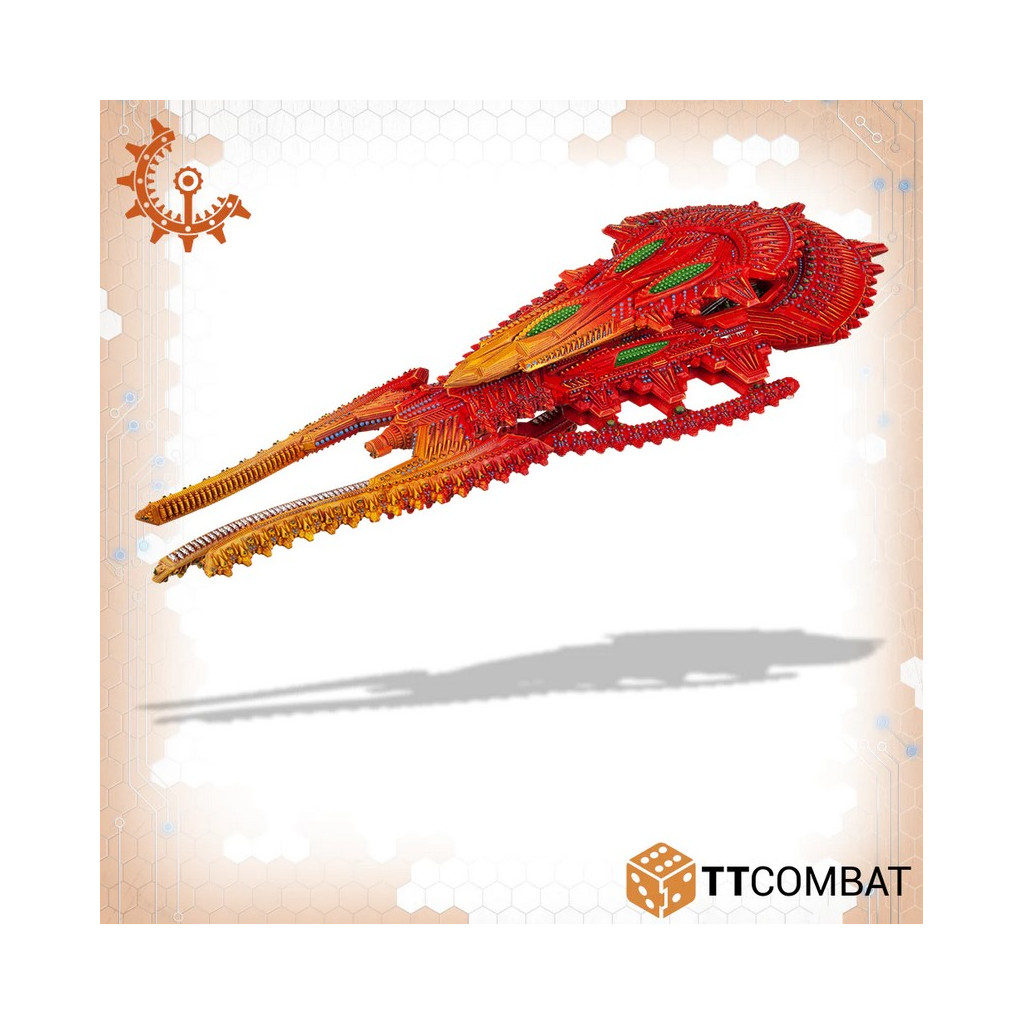 Dropfleet Commander - Shaltari Gold Battleship