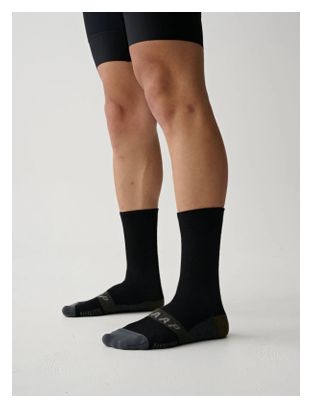 Chaussettes Merino Maap Alt_Road Noir
