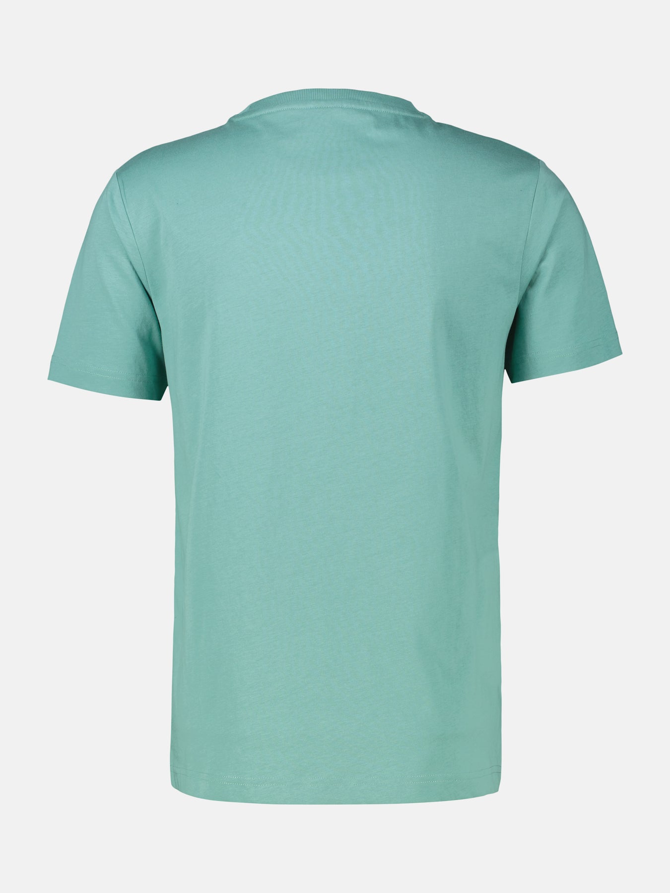 Unifarbenes T-Shirt in Übergrössen