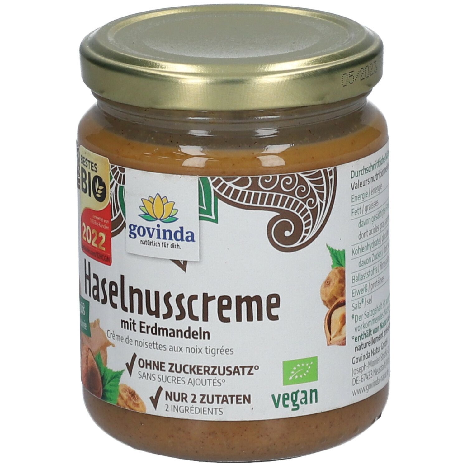 govinda Haselnusscreme