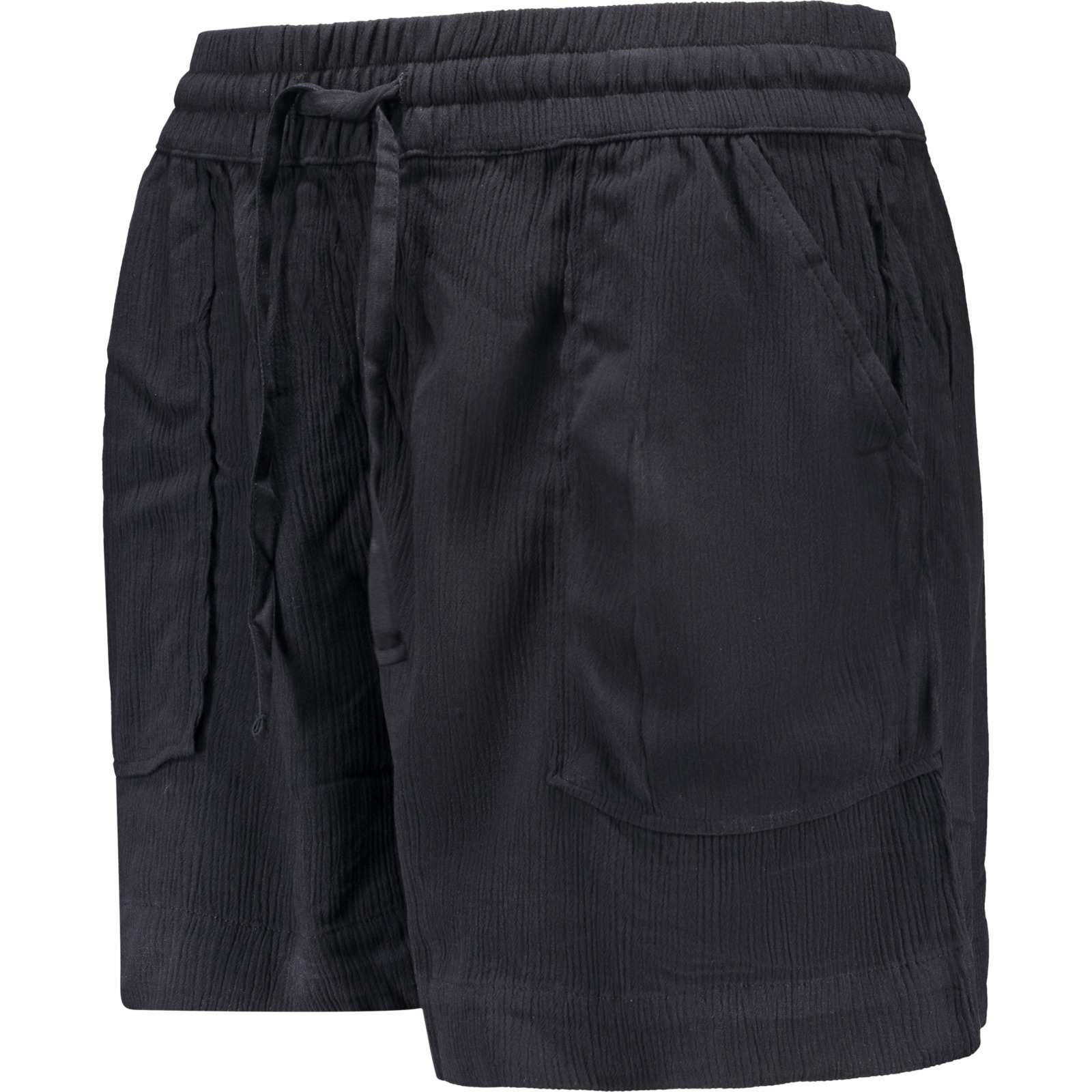 Esprit Damen-Shorts Uni Woven L, schwarz