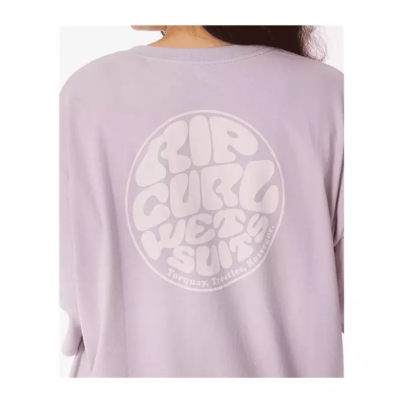Teeshirt femme RIPCURL Icons Of Surf Heritage Tee 2 Lilac