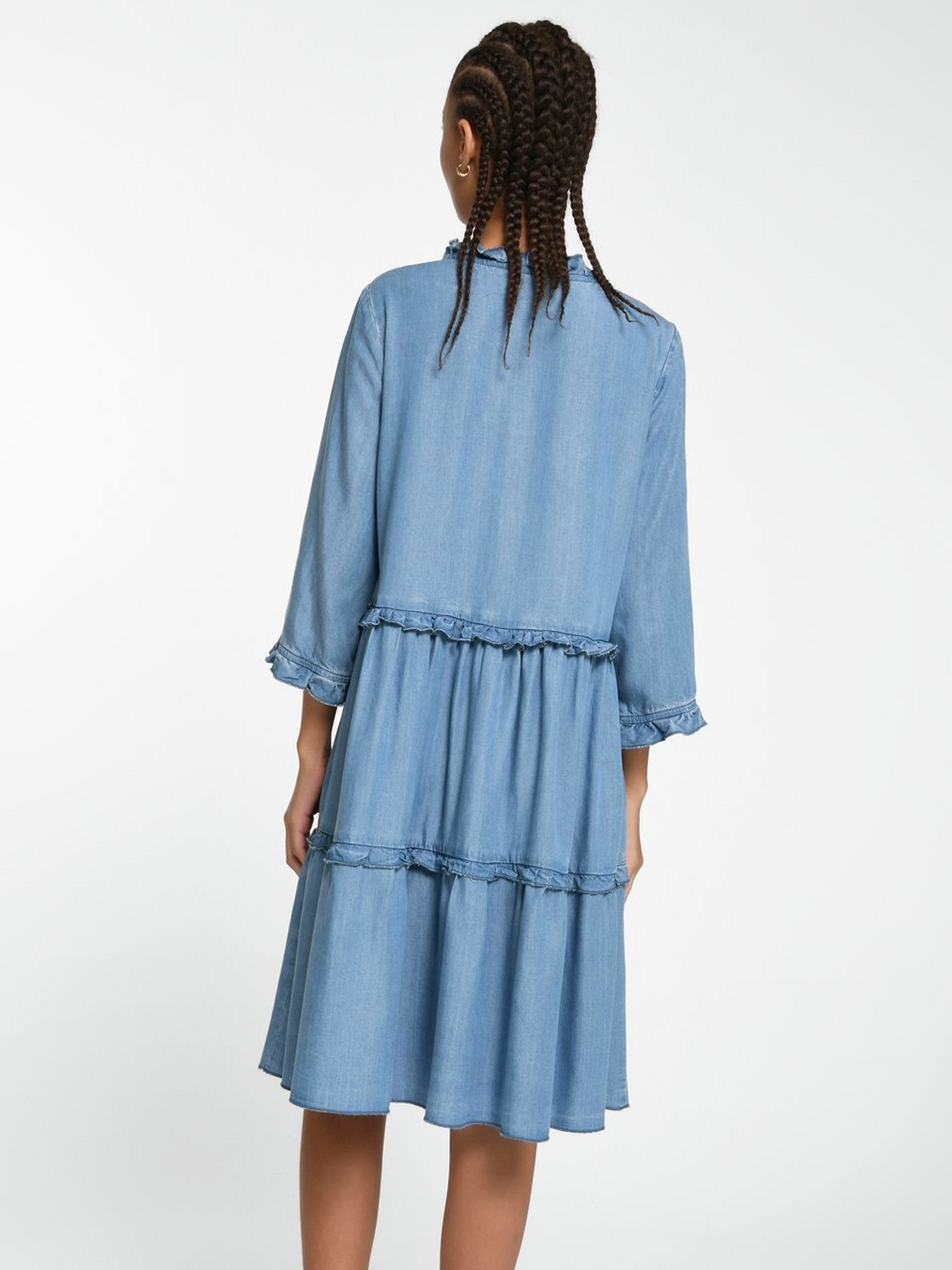 Kleid mit 3/4-Arm