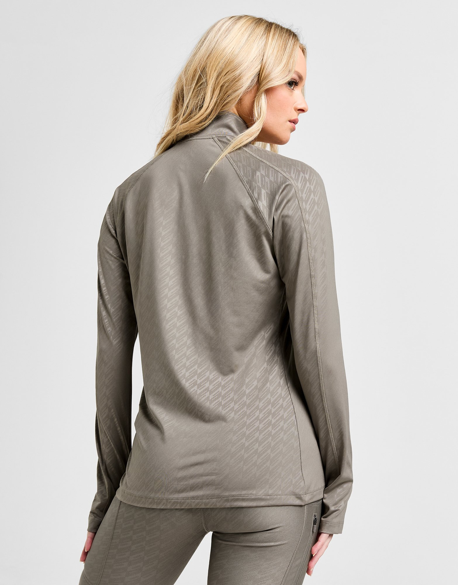 Under Armour Haut Zippé Imprimé Emboss Femme