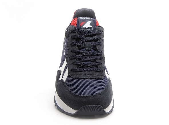 Pepe jeans basses homme britt bleu