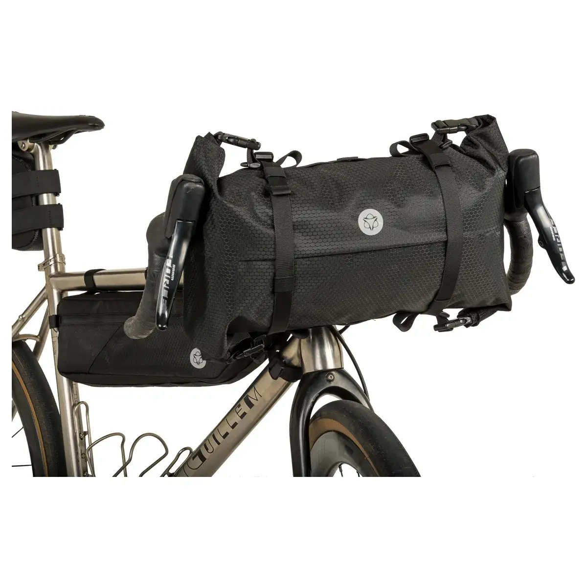 AGU Venture 17L Stuurtas Zwart/Zilver
