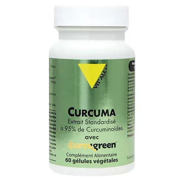Vit'all+ Cúrcuma 60 cápsulas vegetais