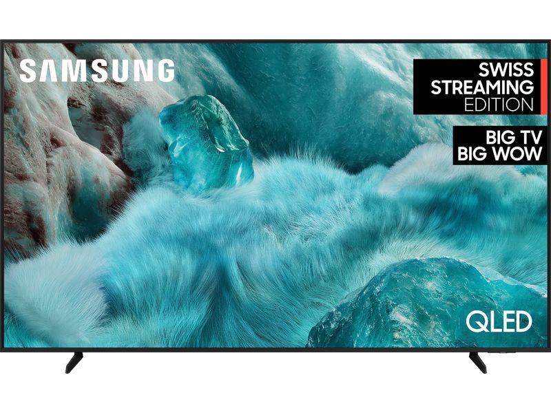 Samsung TV QE75Q7F 75'' Q7F QLED 4K AI TV, 2025 60 Hz, 4K (3.840 x 2.160), Q4 AI Gen1 Processor, 20W 2CH
