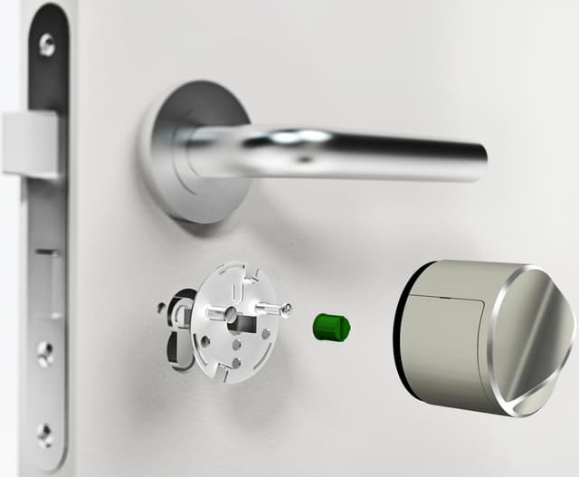 Danalock V3 2024 smart lås (sortbrun/Z-wave/Scandi)