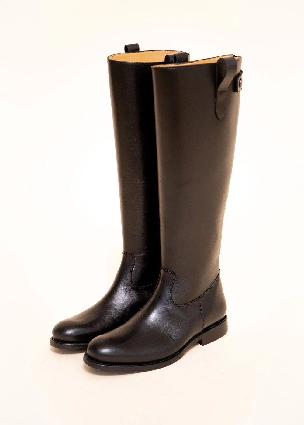 RIDING BOOTS VEAU NOIR