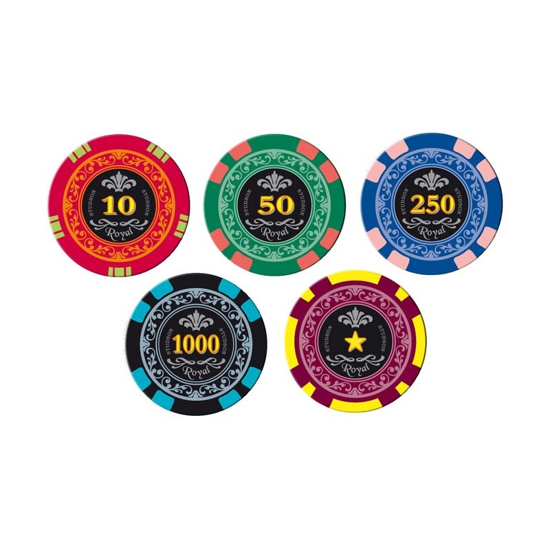 Mallette 300 jetons - Royal