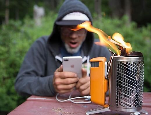 BIOLITE - RECHAUD BOIS CAMPSTOVE II PLUS AVEC FLEXLIGHT