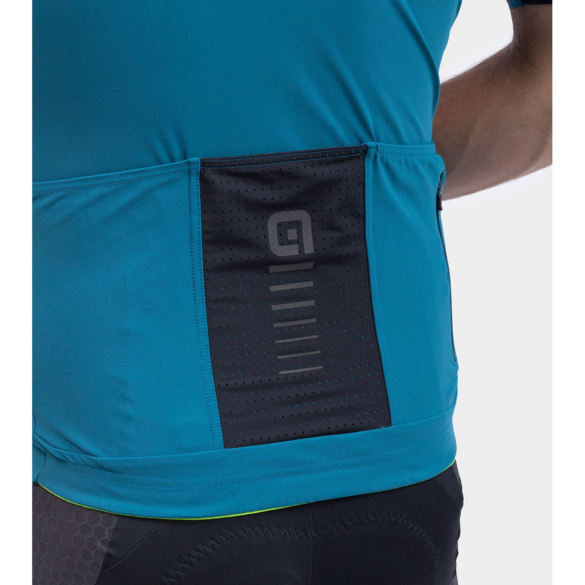 Ale R-EV1 Race Special Fietsshirt Korte Mouwen Blauwgroen Heren