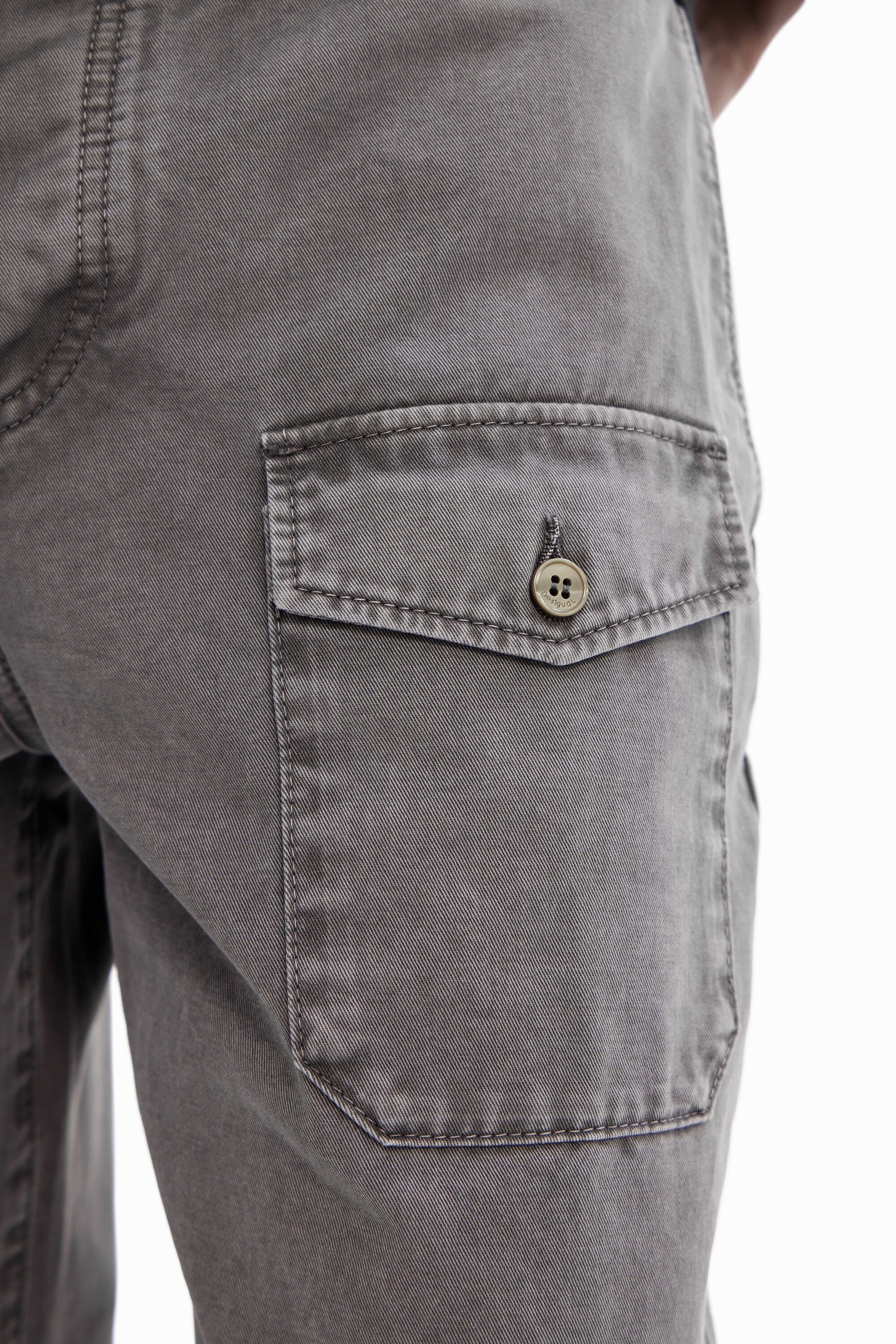 Pantalon cargo droit