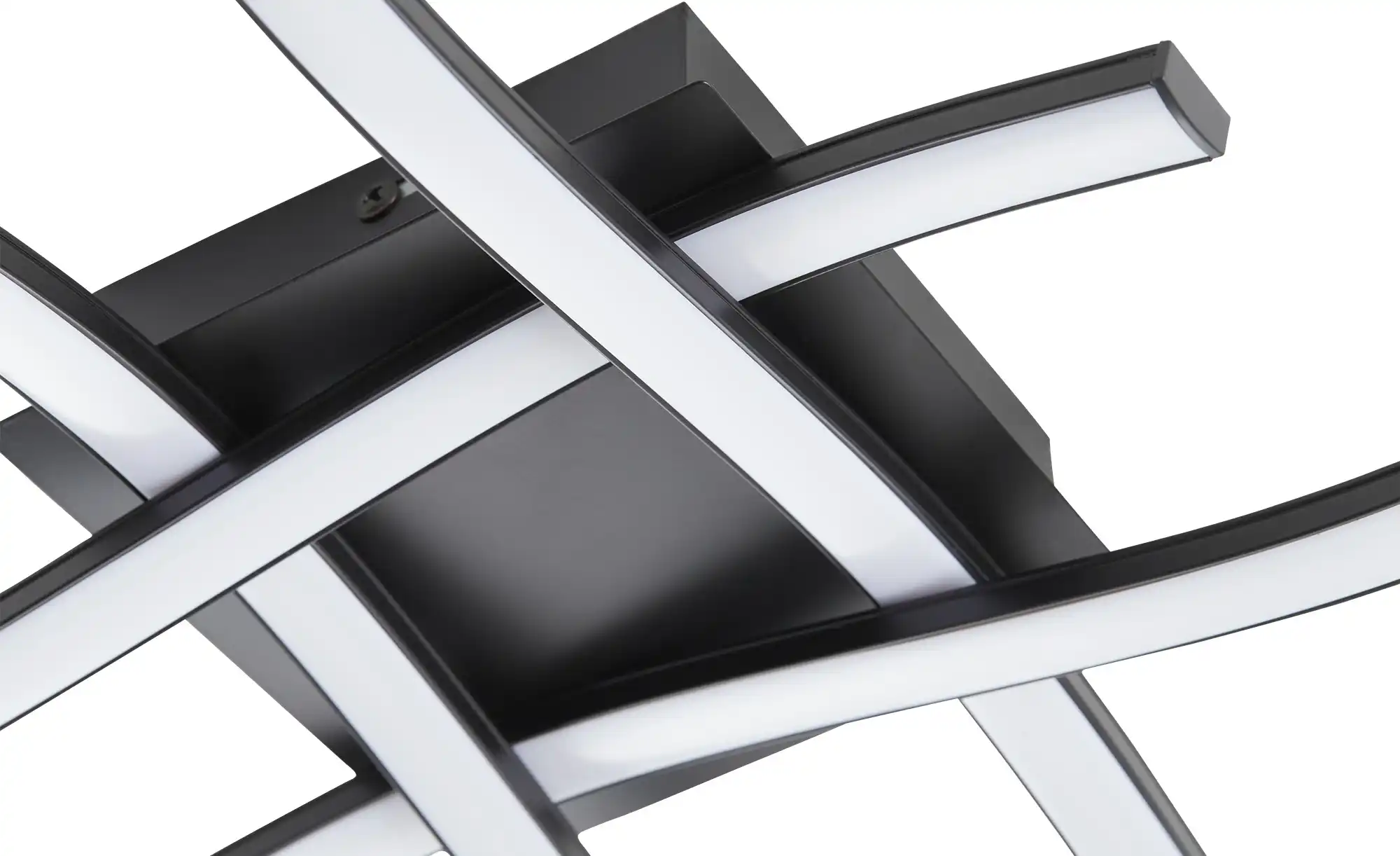 KHG LED-Deckenleuchte, 4-flammig, schwarz