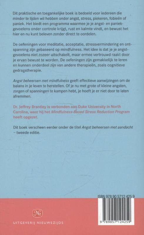 Boek - Angst Beheersen Met Mindfulness - Praktische Gids - Tweede Editie
