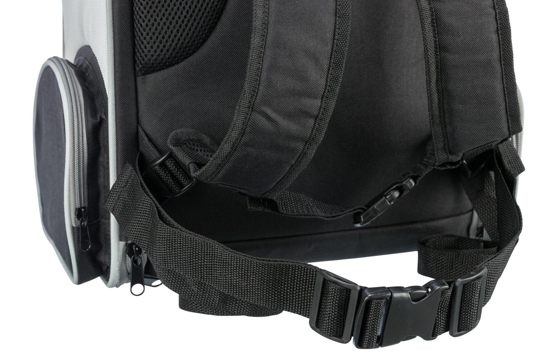 TRIXIE Tiertransporttasche »Chloe 39 × 43 × 27 cm Grau/Schwarz« bis 8 kg