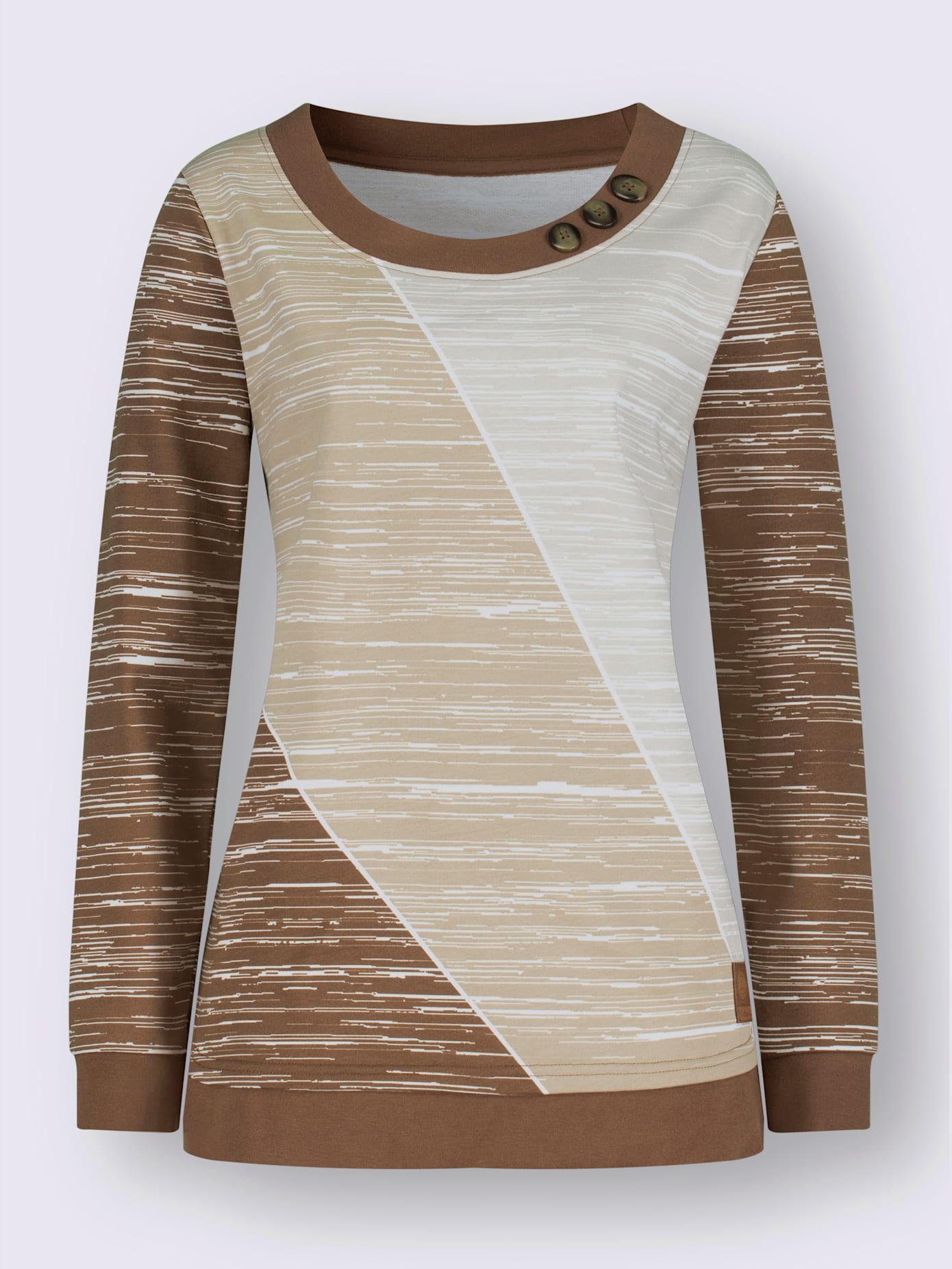 Sweat-shirt pur coton