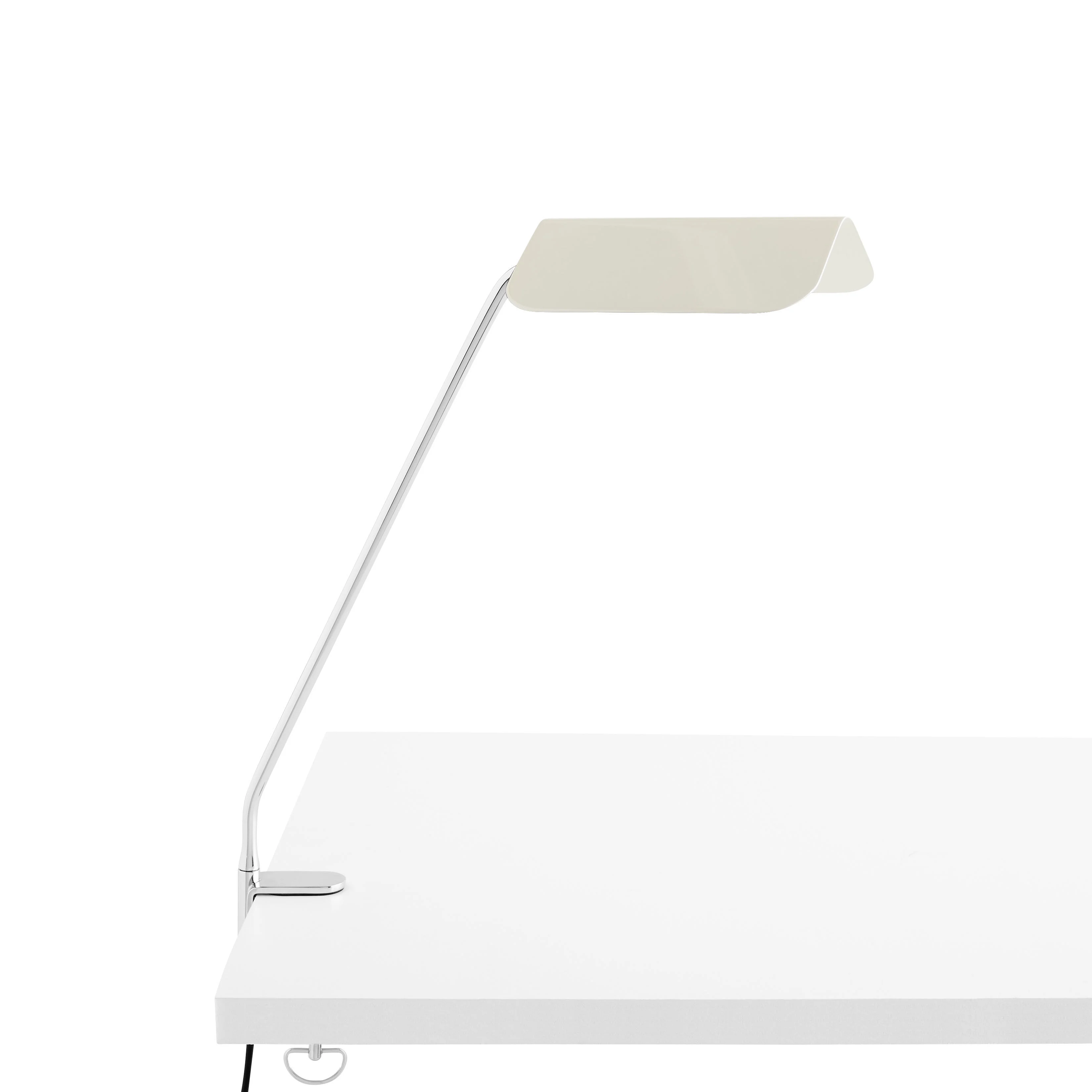 APEX CLIP - Lampe de bureau métal | Blanc