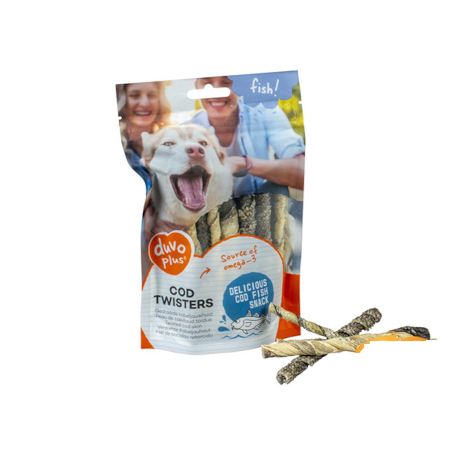 DUVO FISH COD TWISTERS PACOTE 100 GR