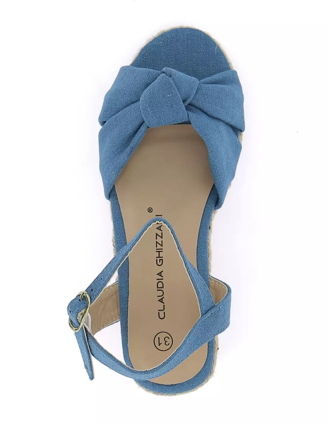 CLAUDIA GHIZZANI 1AN0061002 - Sandales & nu-pieds JEANS-TXT