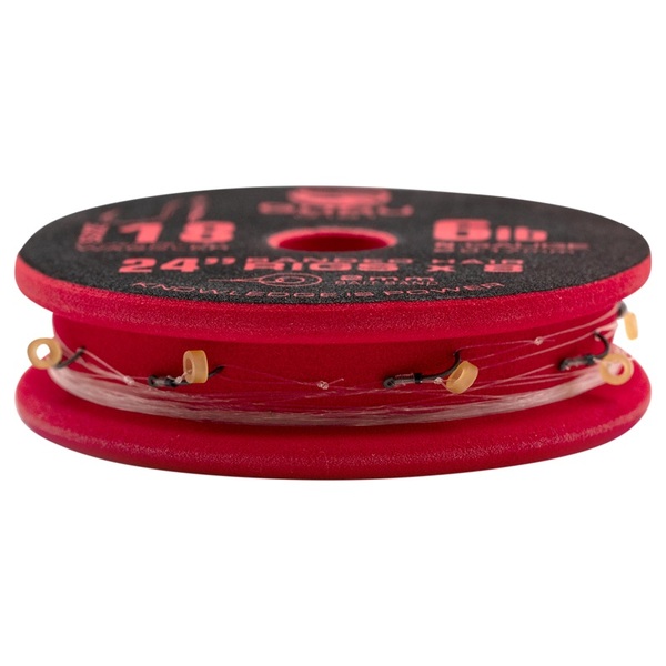 Bas de ligne coup avec élastique Guru Super Pellet Waggler Bait Band 60cm (8 pcs)