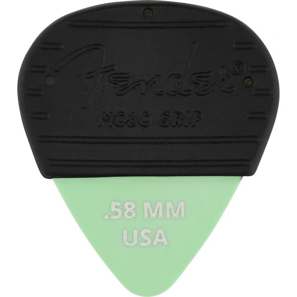 Fender Palheta Guitarra Mojo Grip Dura-tone Delrin .58