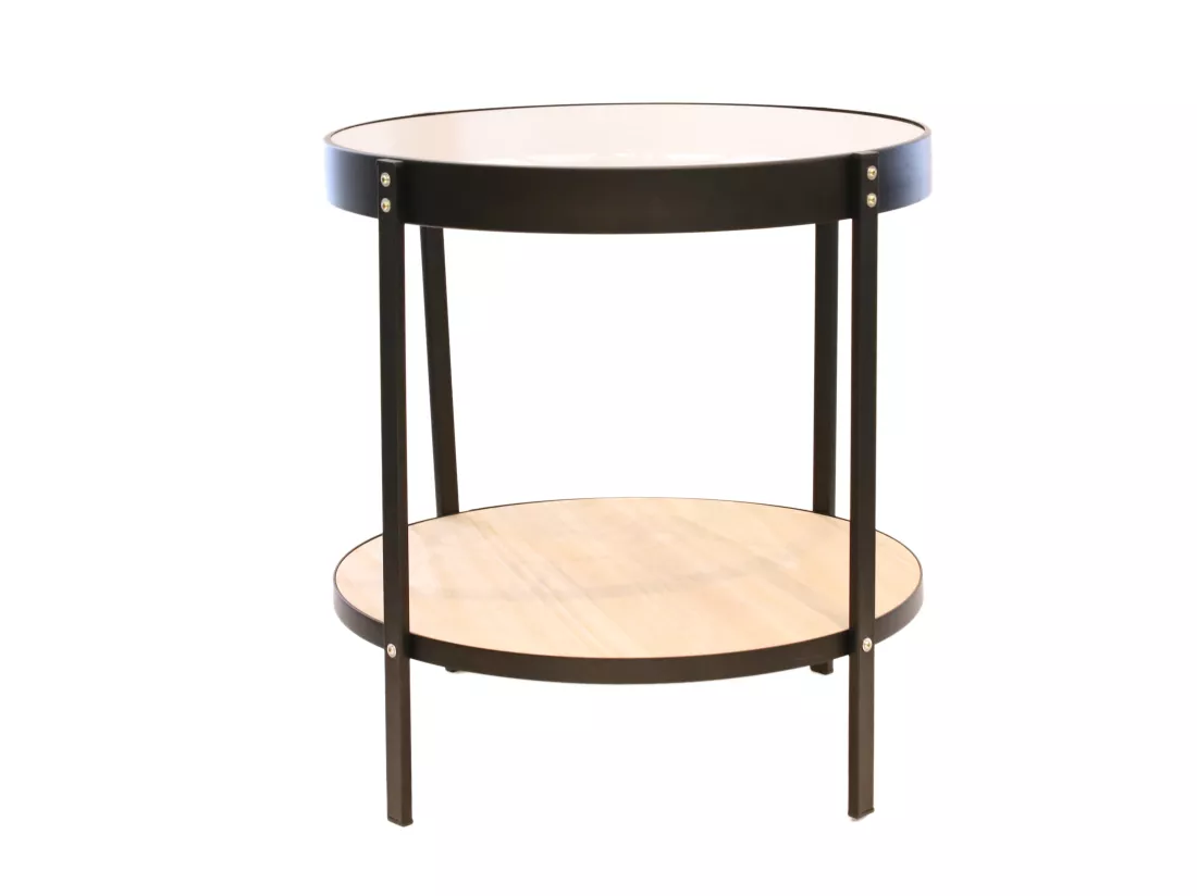 Table D Appoint Horloge 50.5x50.5x49cm