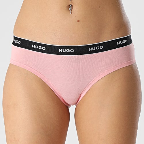 Lot De 3 Culottes Femme 50480157 Bordeaux Rouge Rose