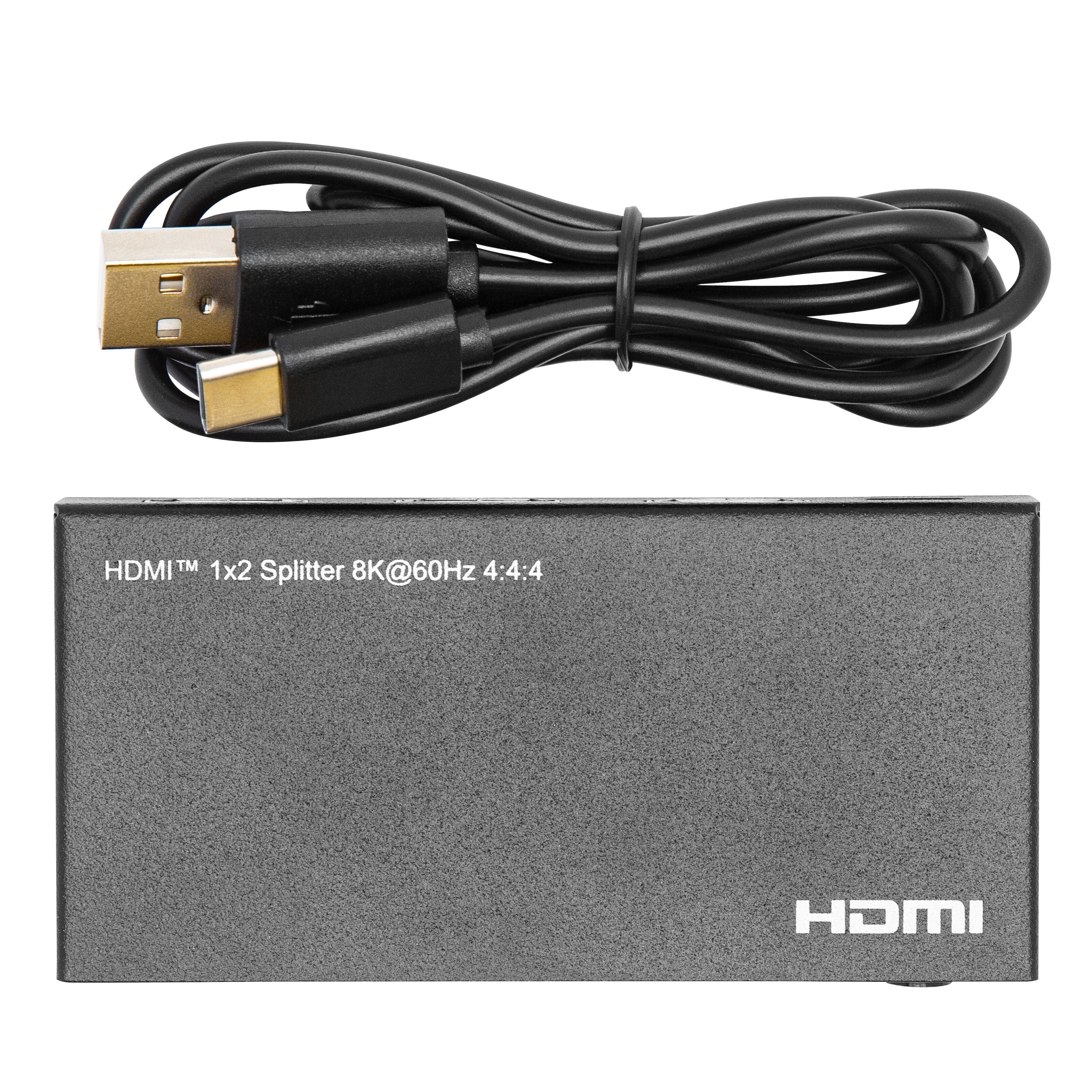 Luxorparts HDMI Splitter 8K 2-veis