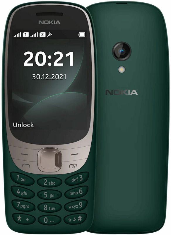Nokia - 6310 - Mobiele Telefoon - Groen - 2.80