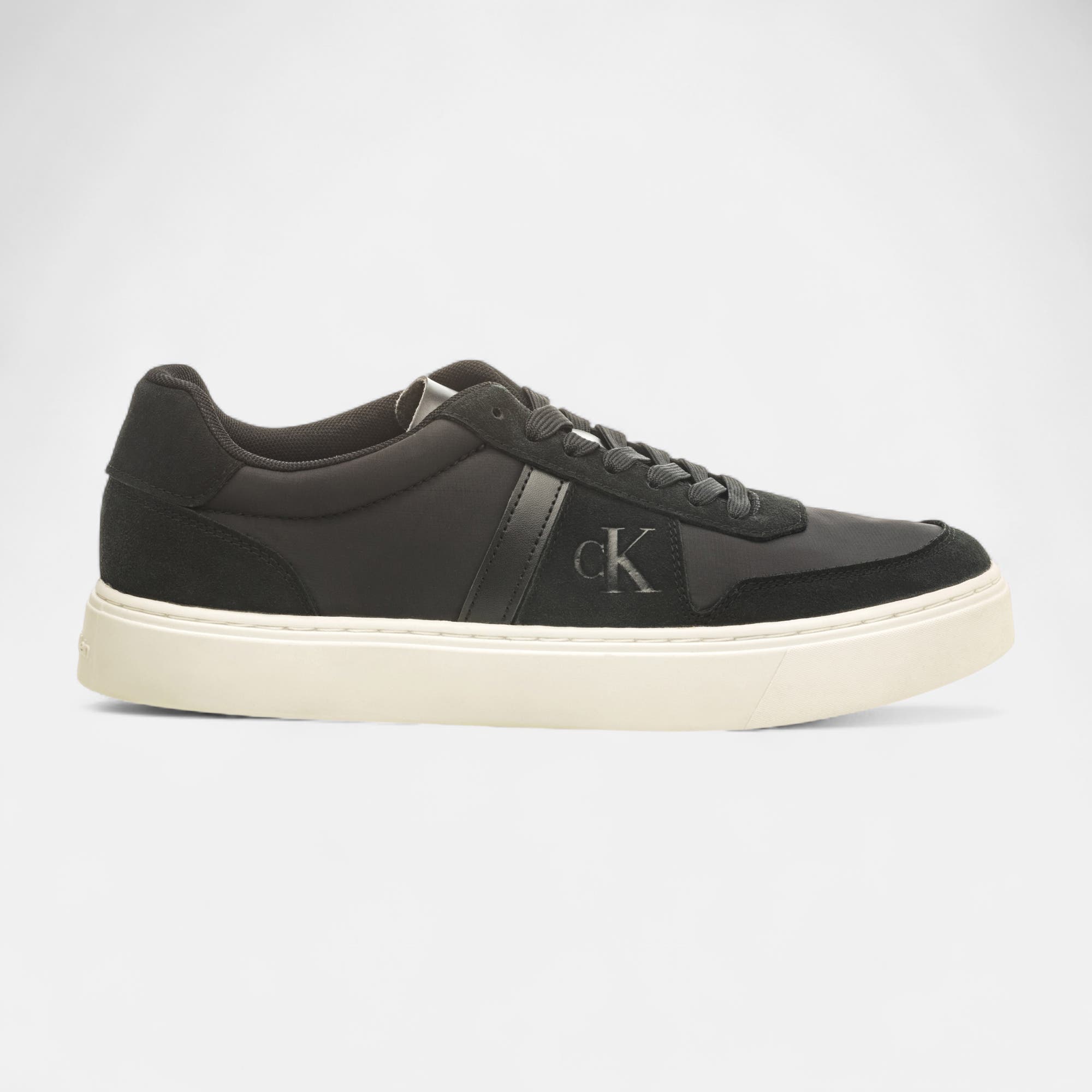 Baskets Homme en cuir noir