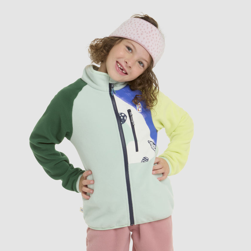 Avan Bio-Fleecejacke - upcycled