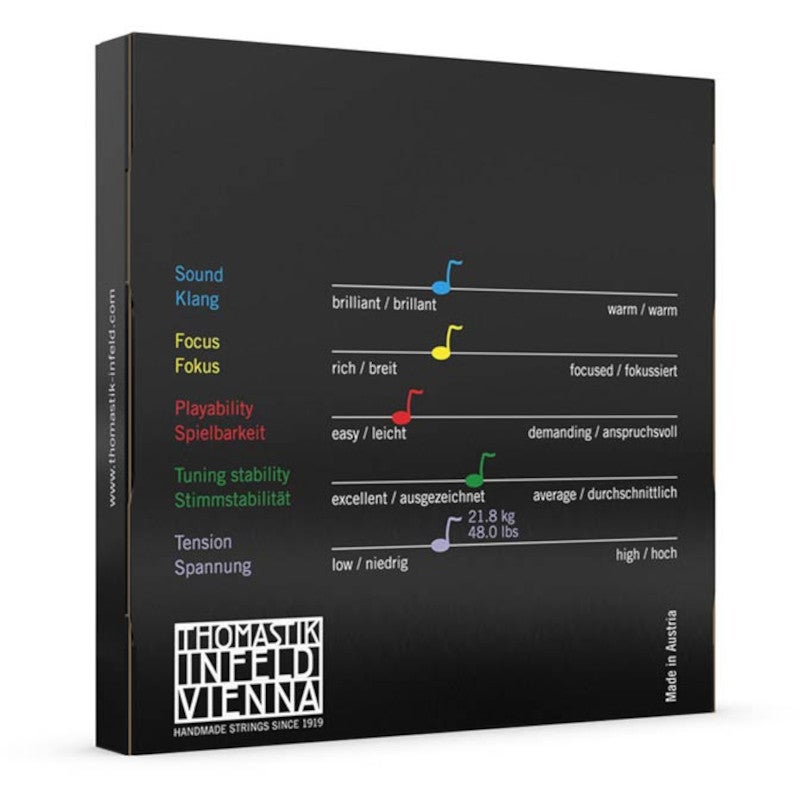 Thomastik-Infeld TH-135B Dominant medium vioolsnarenset 4/4 met TH-129