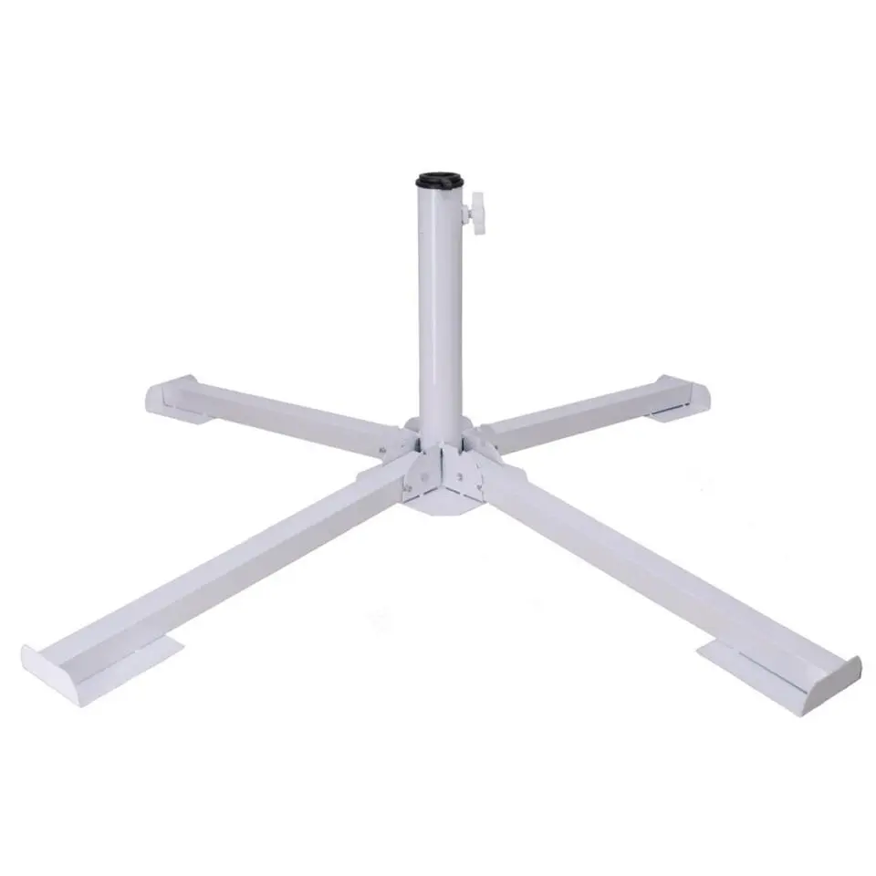 Gerimport parasolvoet/kruisvoet - inklapbaar - voor 40 cm stenen