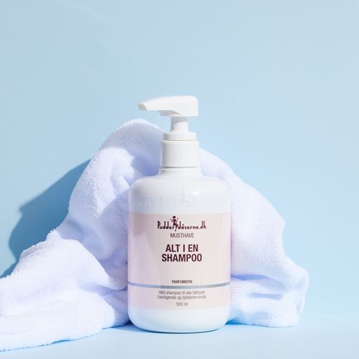 Pudderdåserne Alt I En Shampoo, 500 ml