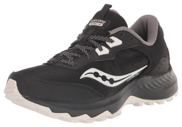 Chaussures de Trail Running Femme Sauconny Aura TR Noir Blanc