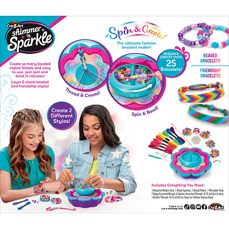 Shimmer 'n Sparkle Spin & Bread armbåndsmaskine