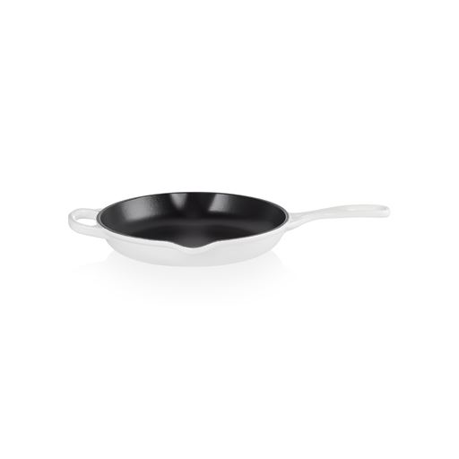 Le Creuset Signature Collection Støbejerns Stegepande, White, Ø23 cm