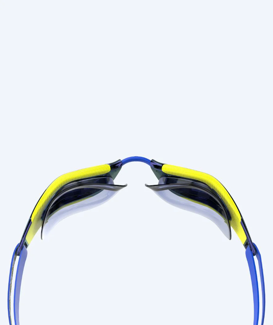 Speedo Elite svømmebriller - Fastskin Hyper Elite Mirror - Gul/blå