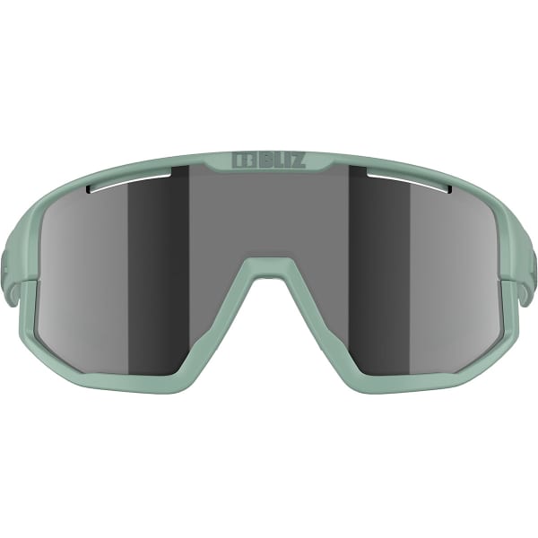 Lunette vélo BLIZ FUSION MATT GREEN/SMOKE W SILVER MIRROR