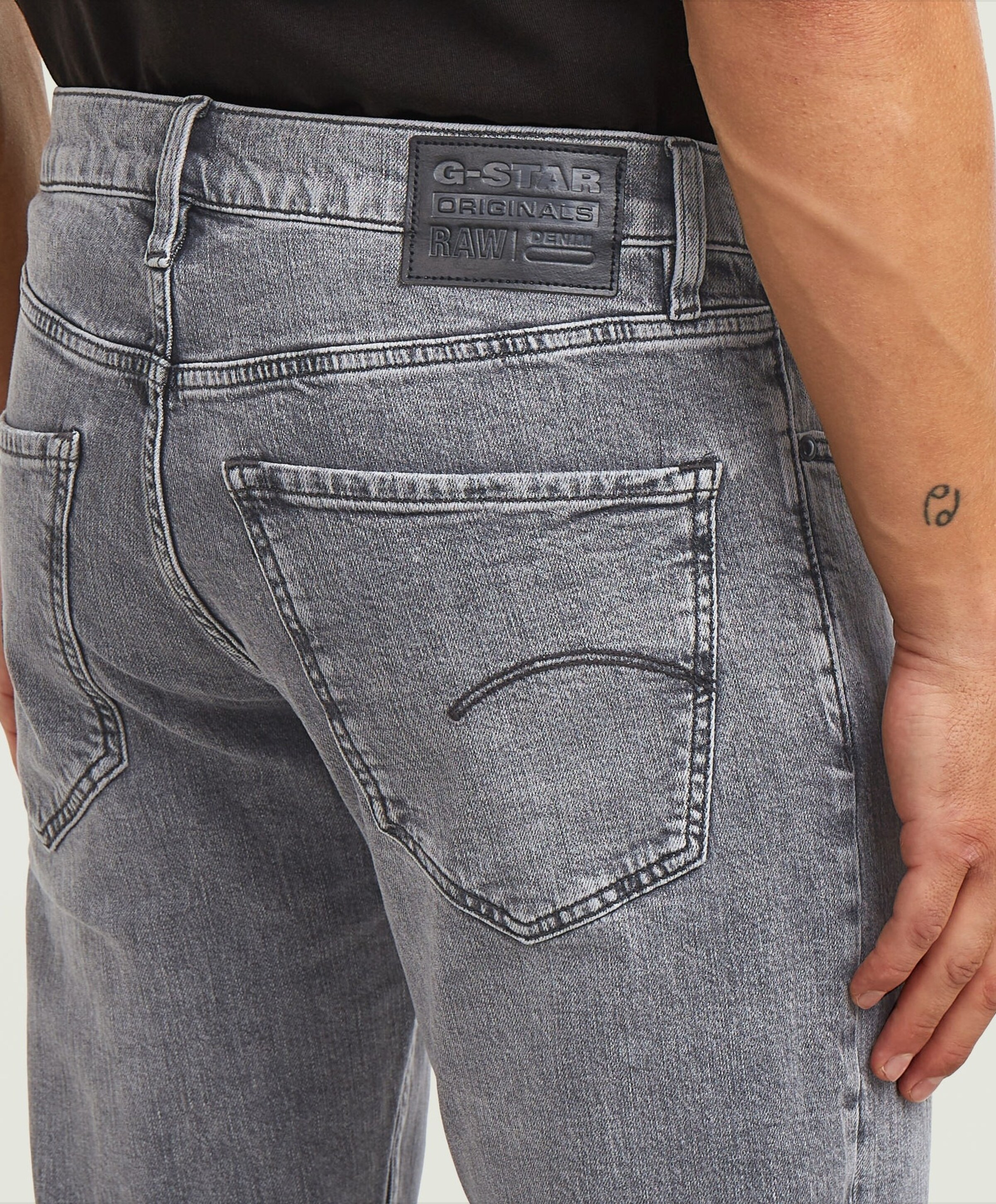 G-Star Raw Mosa Straight heren jeans grijs