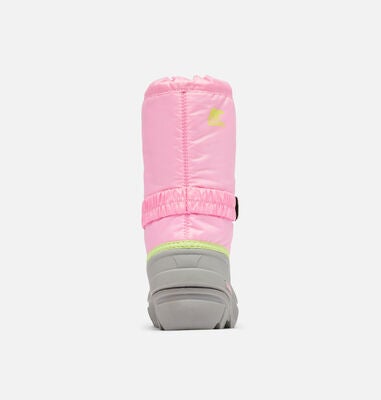 Sorel Childrens Flurry Print Vintersko, Pink