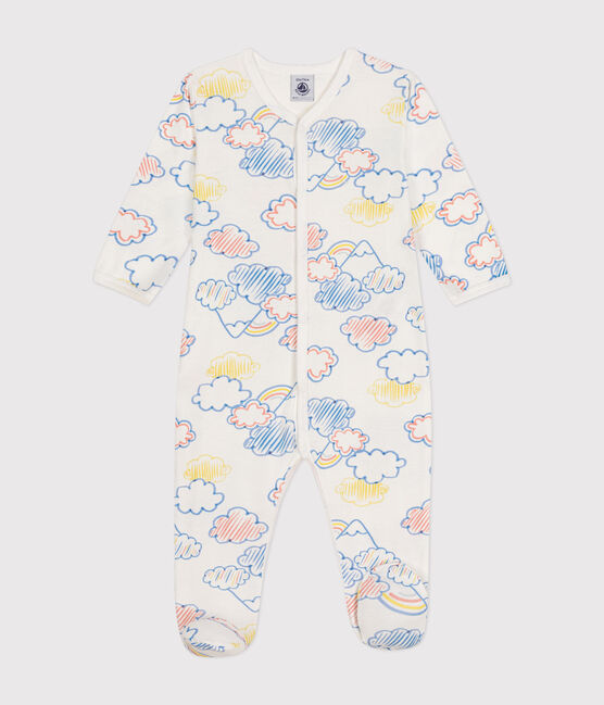 Pyjama en coton imprimé arc-en-ciel bébé
