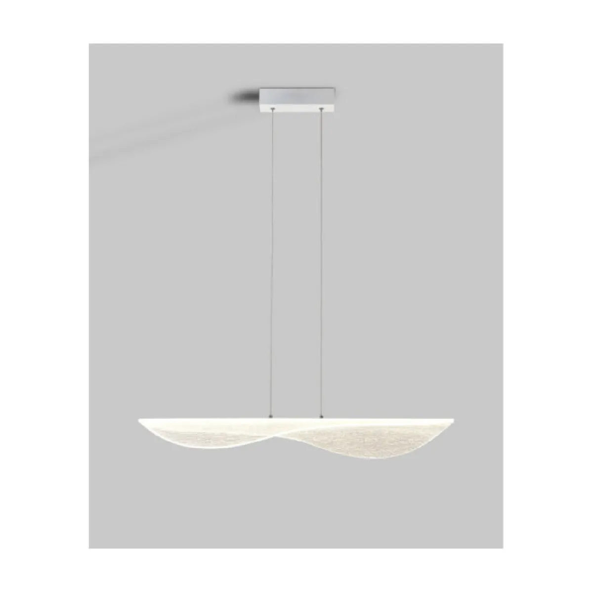 Luminaire Center Suspension LED Bianca - Blanc