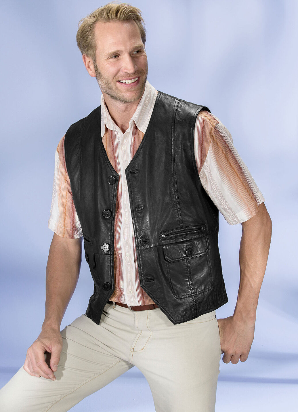 «Redpoint»-Ledergilet