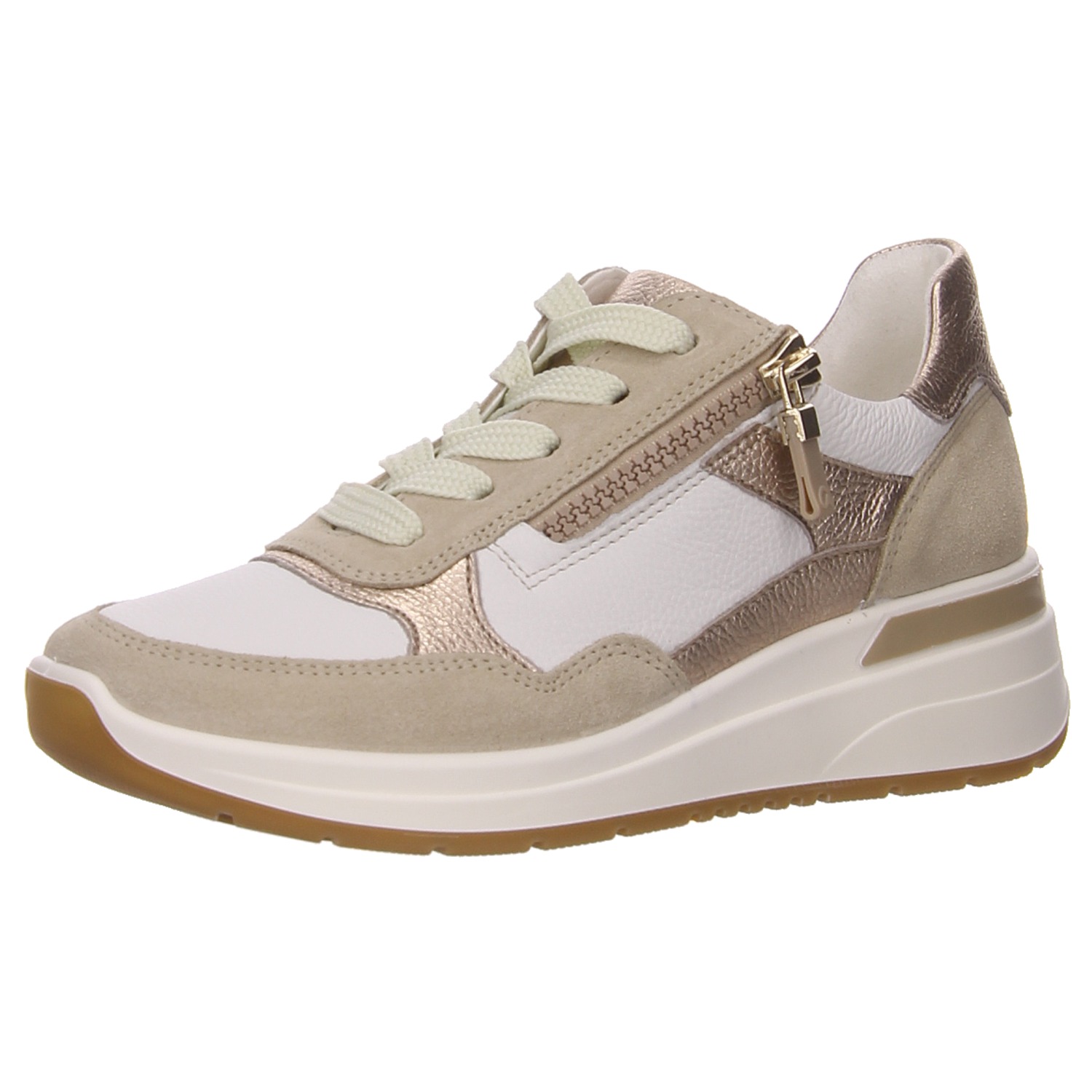 Ara Sneaker weiß/sand beige