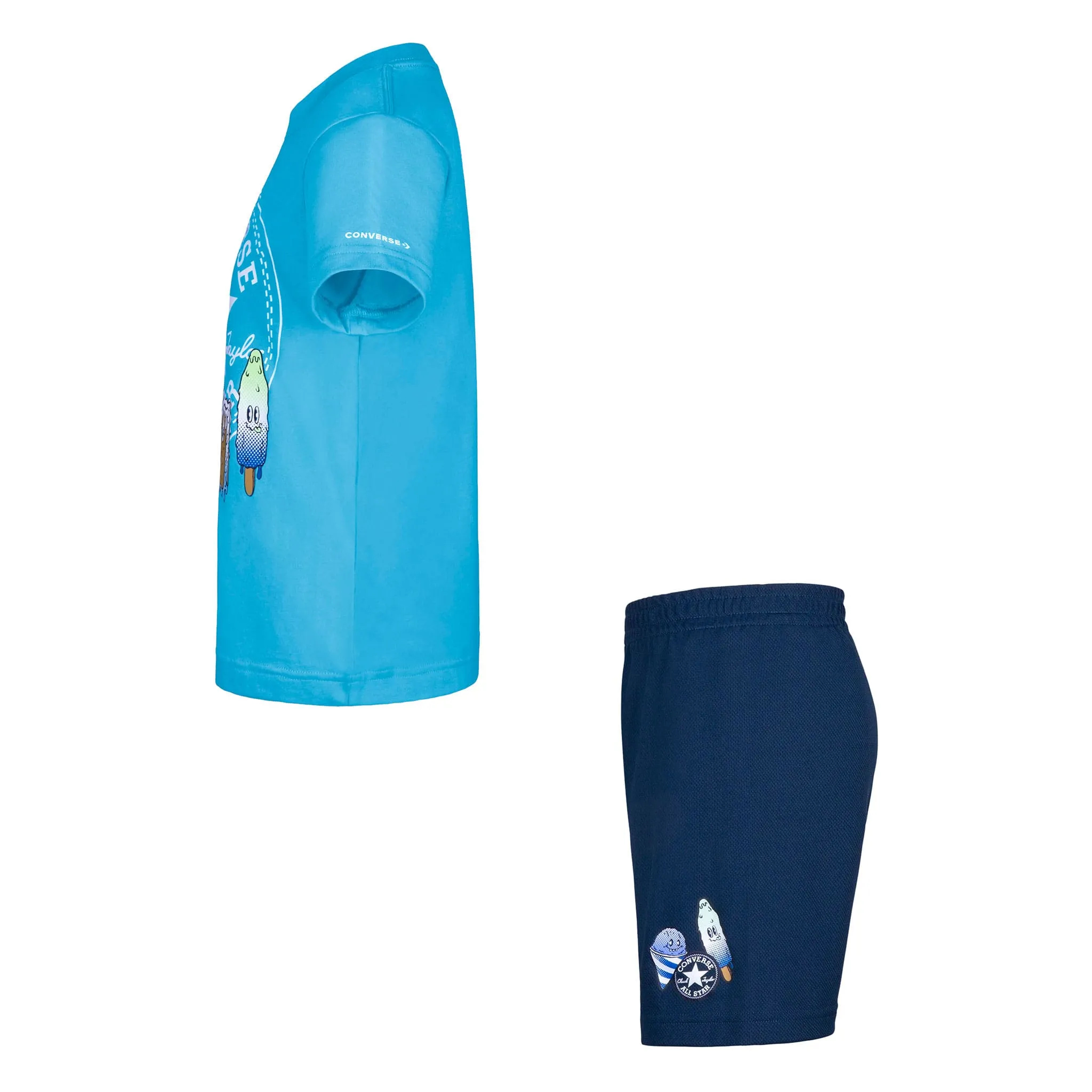 Converse Ensemble 2 Pièces Short Mesh 4-7ans