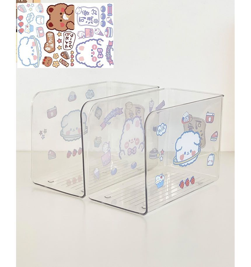Yunikon - Transparante plastic bureau-organizer