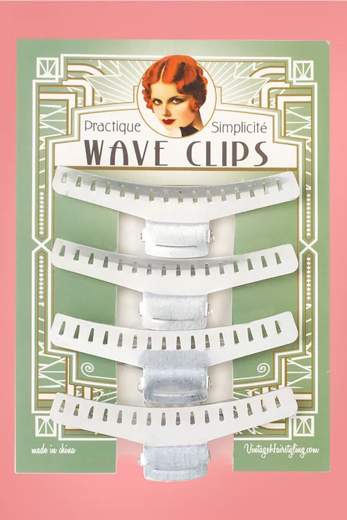 Lauren Rennells Vintage haarstyling: praktische Wave Clips